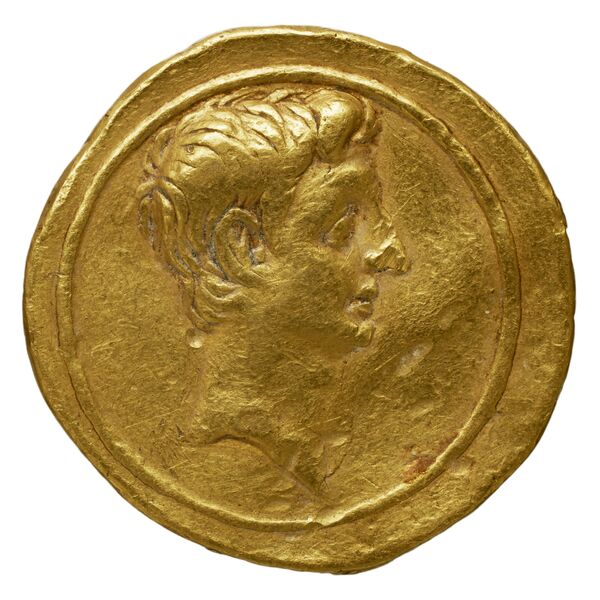 RIC I (second edition) Augustus 268, аверс, bnf_ocre