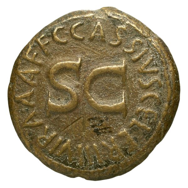 RIC I (second edition) Augustus 375, аверс, bnf_ocre