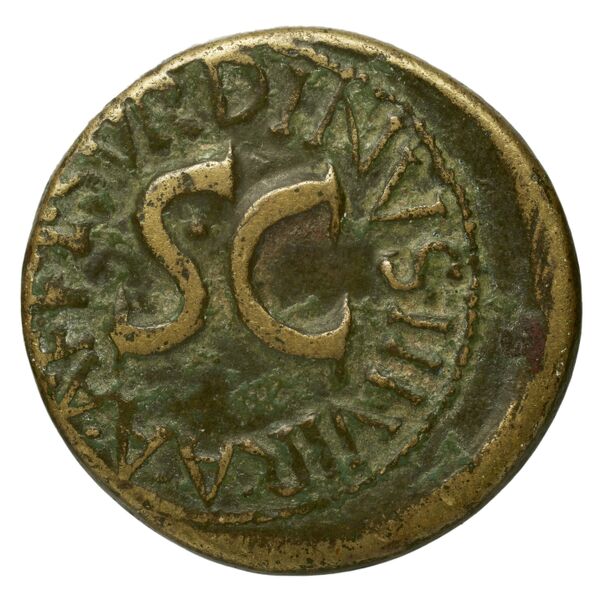RIC I (second edition) Augustus 384, аверс, bnf_ocre