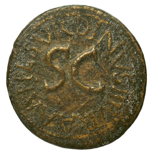 RIC I (second edition) Augustus 384, аверс, bnf_ocre