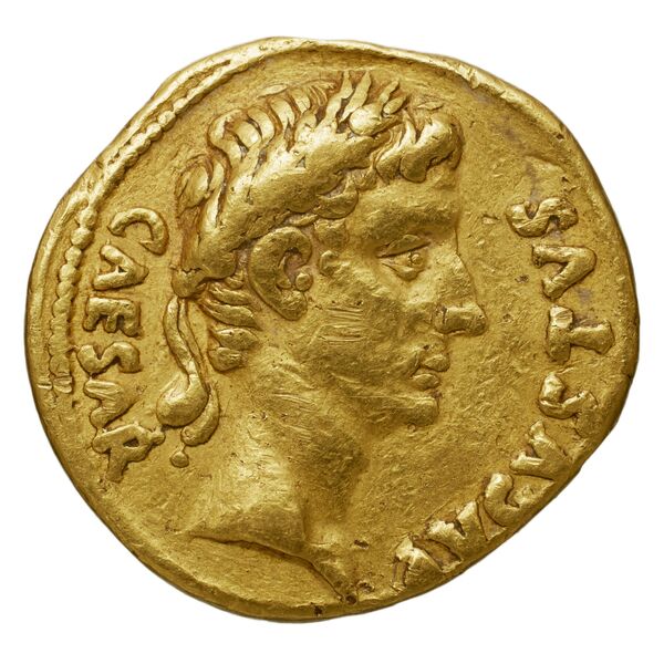 RIC I (second edition) Augustus 409, аверс, bnf_ocre
