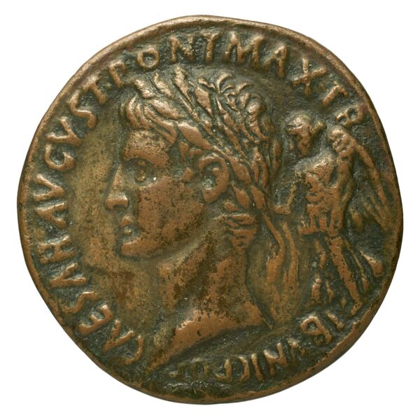 RIC I (second edition) Augustus 426, аверс, bnf_ocre