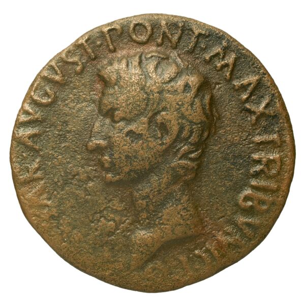 RIC I (second edition) Augustus 437, аверс, bnf_ocre