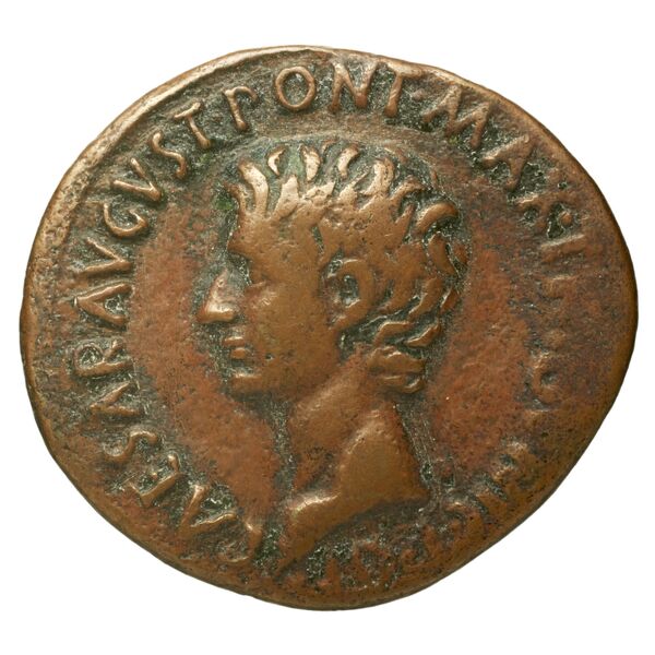 RIC I (second edition) Augustus 440, аверс, bnf_ocre