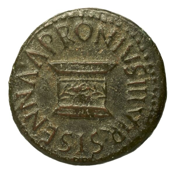 RIC I (second edition) Augustus 464, аверс, bnf_ocre