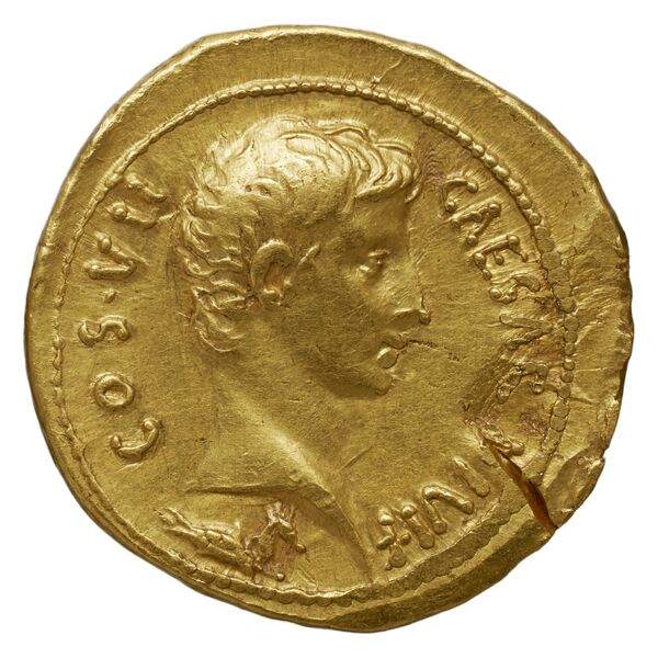 RIC I (second edition) Augustus 544, аверс, bnf_ocre