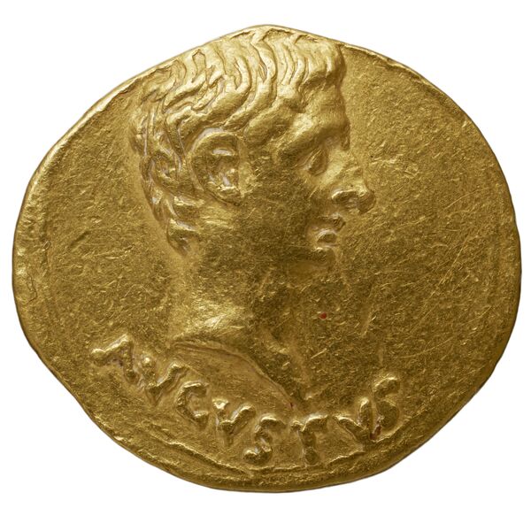 RIC I (second edition) Augustus 522, аверс, bnf_ocre