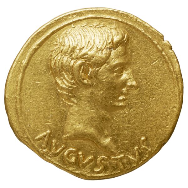 RIC I (second edition) Augustus 512, аверс, bnf_ocre