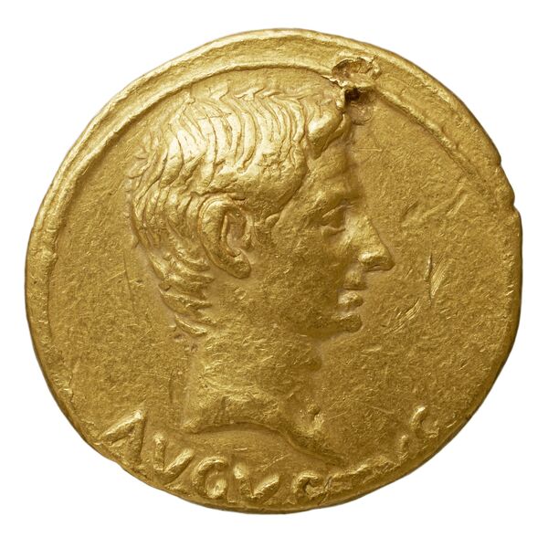 RIC I (second edition) Augustus 521, аверс, bnf_ocre