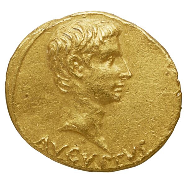RIC I (second edition) Augustus 521, аверс, bnf_ocre