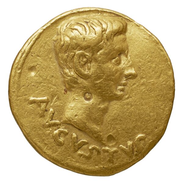 RIC I (second edition) Augustus 521, аверс, bnf_ocre