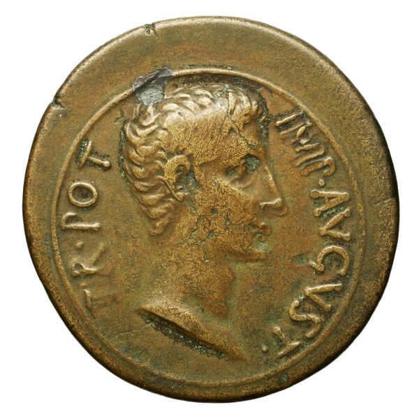 RIC I (second edition) Augustus 549, аверс, bnf_ocre