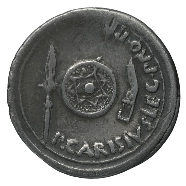 RIC I (second edition) Augustus 3, реверс, bnf_ocre