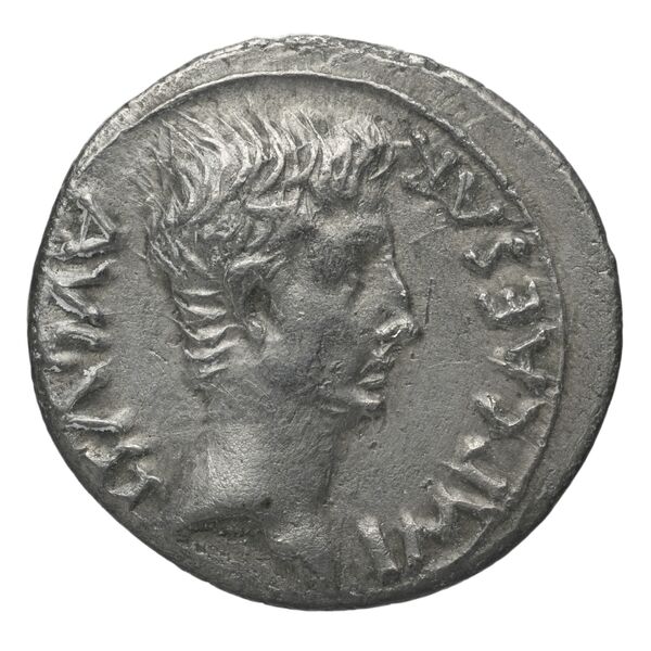 RIC I (second edition) Augustus 4A, аверс, bnf_ocre