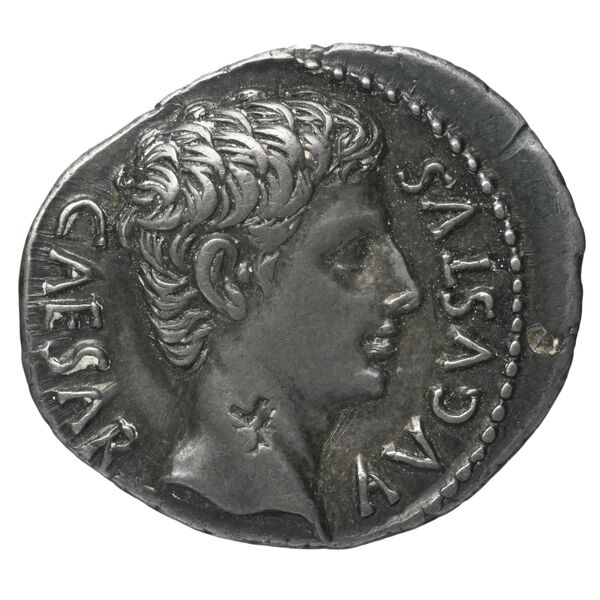 RIC I (second edition) Augustus 64, аверс, bnf_ocre