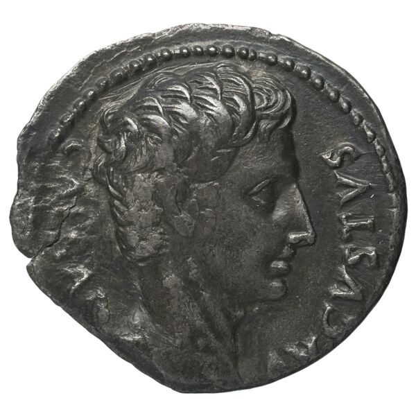 RIC I (second edition) Augustus 87A, аверс, bnf_ocre
