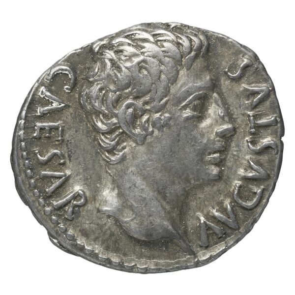 RIC I (second edition) Augustus 75A, аверс, bnf_ocre