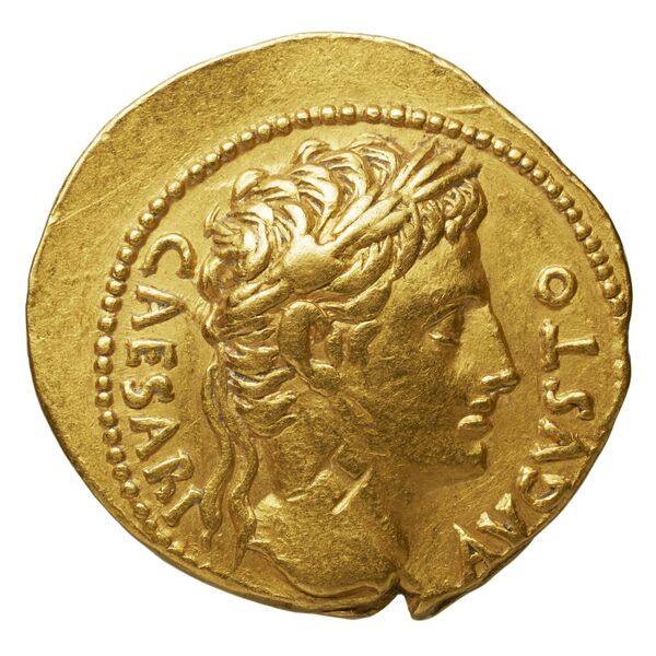 RIC I (second edition) Augustus 104, аверс, bnf_ocre