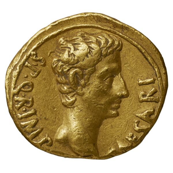 RIC I (second edition) Augustus 140, аверс, bnf_ocre