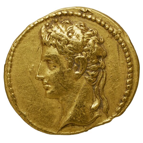 RIC I (second edition) Augustus 53B, аверс, bnf_ocre