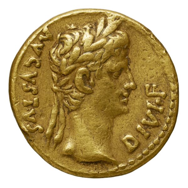 RIC I (second edition) Augustus 200, аверс, bnf_ocre