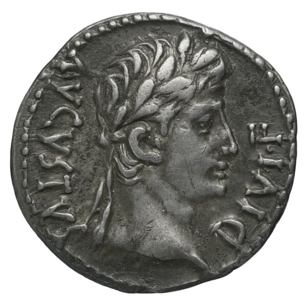 RIC I (second edition) Augustus 201A, аверс, bnf_ocre
