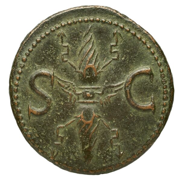 RIC I (second edition) Tiberius 83, реверс, bnf_ocre
