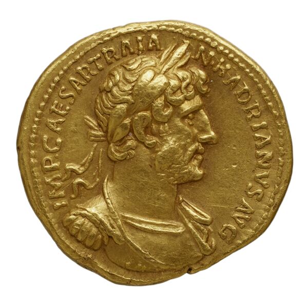 RIC II, Part 3 (second edition) Hadrian 201, аверс, bnf_ocre