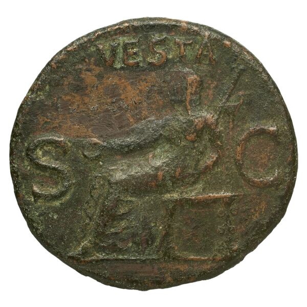 RIC I (second edition) Gaius/Caligula 47, реверс, bnf_ocre