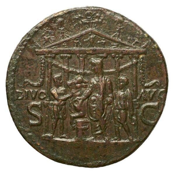 RIC I (second edition) Gaius/Caligula 51, reverse, bnf_ocre