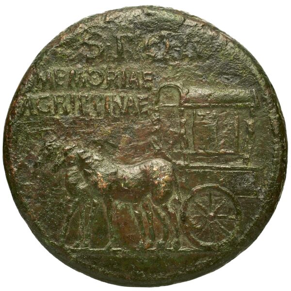 RIC I (second edition) Gaius/Caligula 55, реверс, bnf_ocre