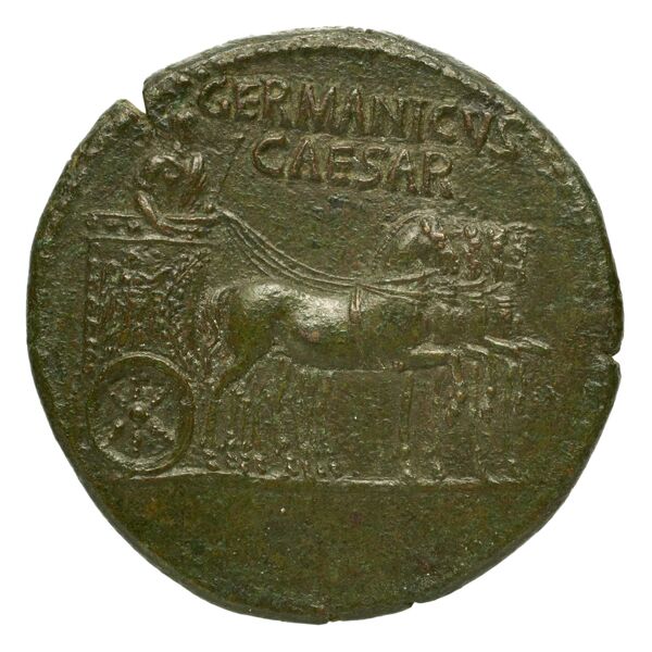 RIC I (second edition) Gaius/Caligula 57, reverse, bnf_ocre