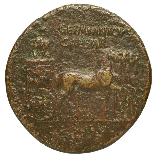 RIC I (second edition) Gaius/Caligula 57, reverse, bnf_ocre
