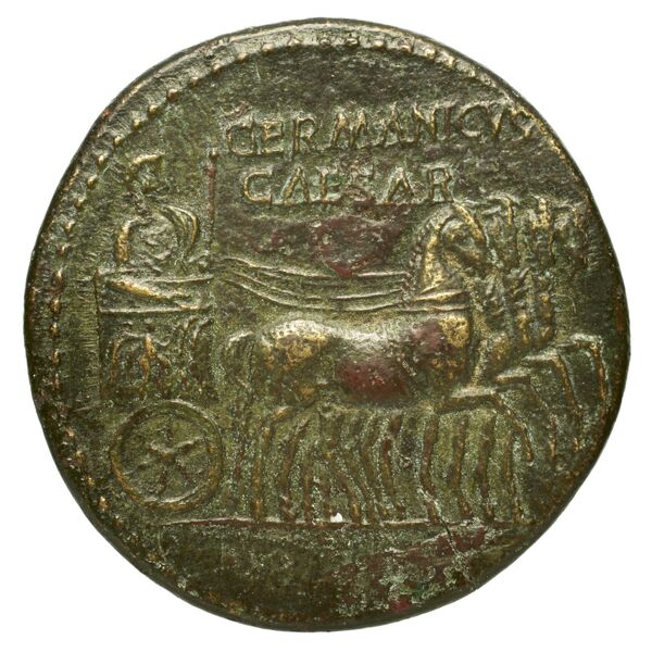RIC I (second edition) Gaius/Caligula 57, reverse, bnf_ocre