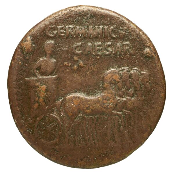RIC I (second edition) Gaius/Caligula 57, reverse, bnf_ocre