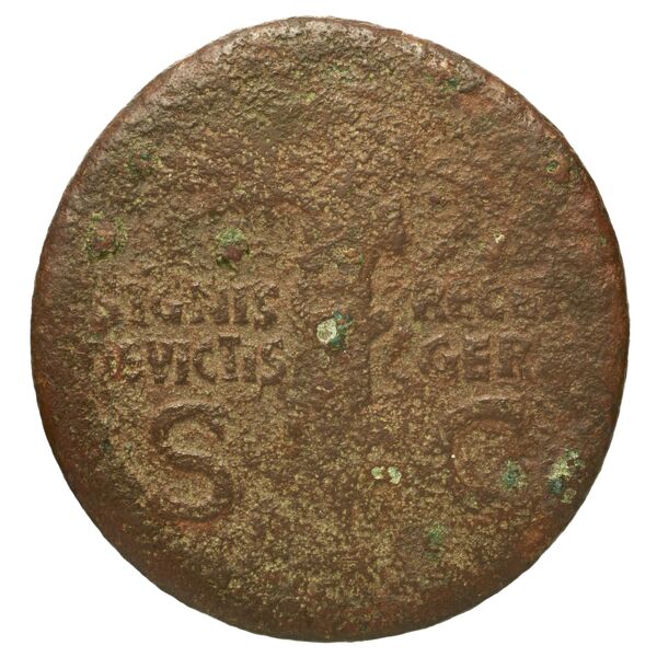 RIC I (second edition) Gaius/Caligula 57, obverse, bnf_ocre