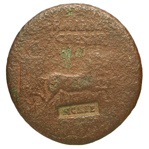 RIC I (second edition) Gaius/Caligula 57, reverse, bnf_ocre