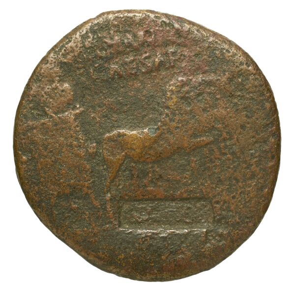 RIC I (second edition) Gaius/Caligula 57, reverse, bnf_ocre