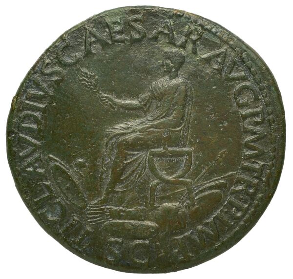 RIC I (second edition) Claudius 93, реверс, bnf_ocre