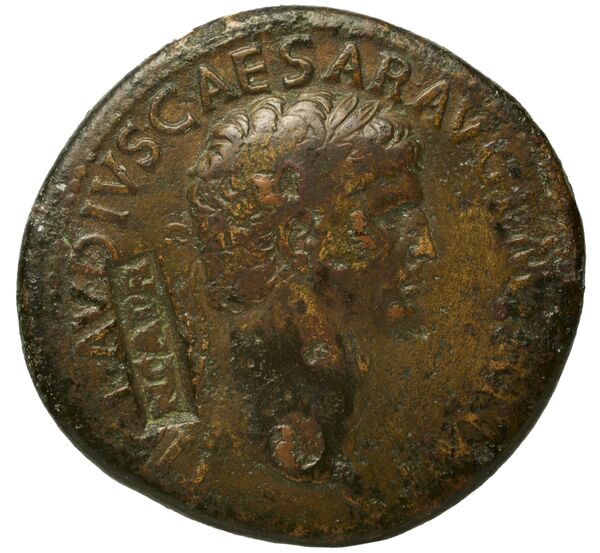 RIC I (second edition) Claudius 98, аверс, bnf_ocre
