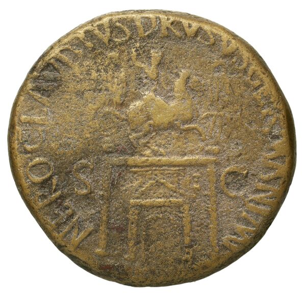 RIC I (second edition) Claudius 98, реверс, bnf_ocre