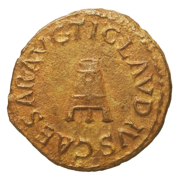 RIC I (second edition) Claudius 90, аверс, bnf_ocre