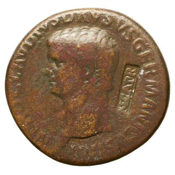 RIC I (second edition) Claudius 109, аверс, bnf_ocre