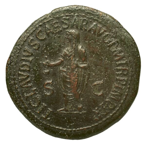 RIC I (second edition) Claudius 104, реверс, bnf_ocre