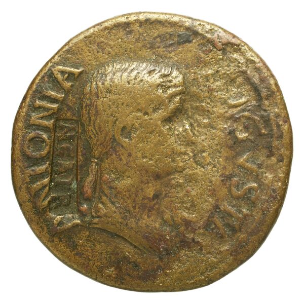 RIC I (second edition) Claudius 104, аверс, bnf_ocre