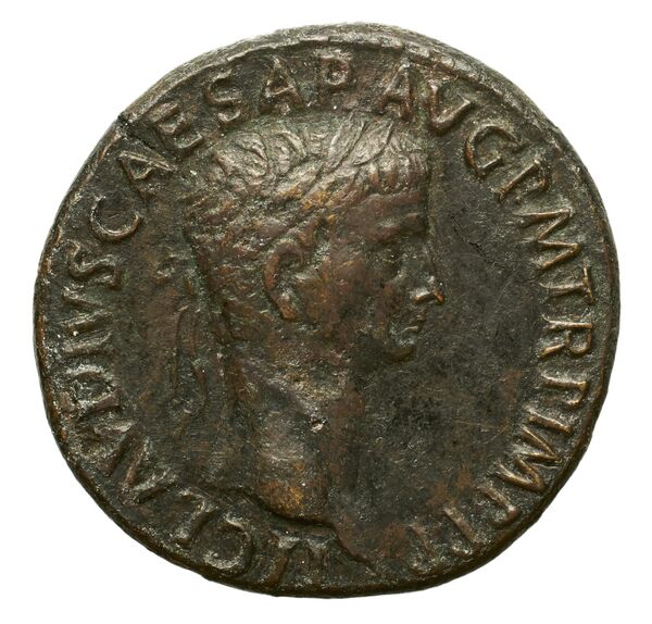 RIC I (second edition) Claudius 115, аверс, bnf_ocre