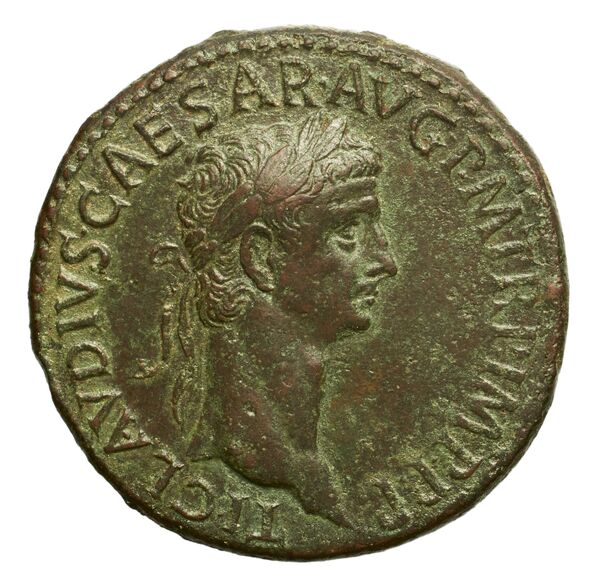 RIC I (second edition) Claudius 115, аверс, bnf_ocre