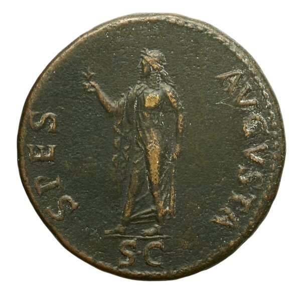 RIC I (second edition) Claudius 115, реверс, bnf_ocre