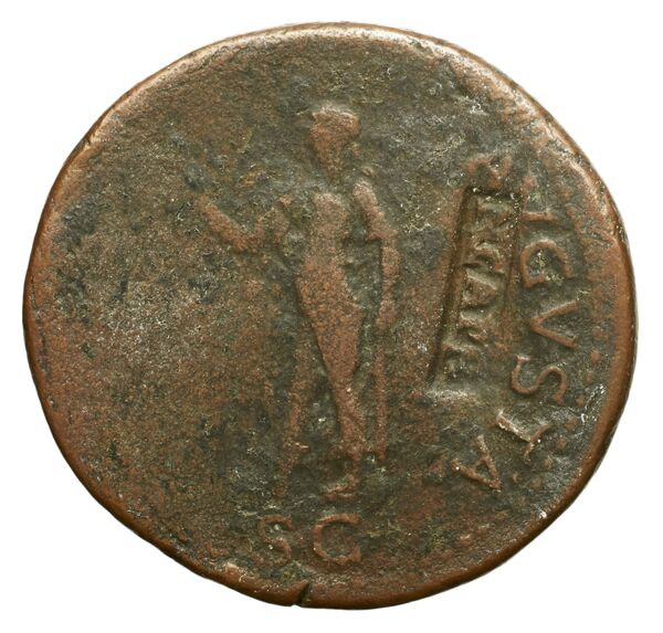 RIC I (second edition) Claudius 115, реверс, bnf_ocre