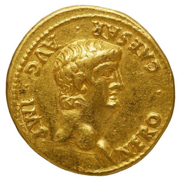 RIC I (second edition) Nero 27, аверс, bnf_ocre